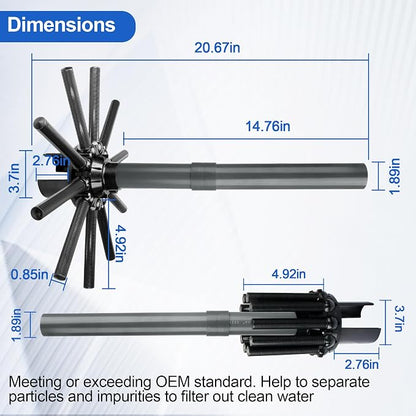 SX180DA Pool Filter Parts Lateral Assembly - Image 6