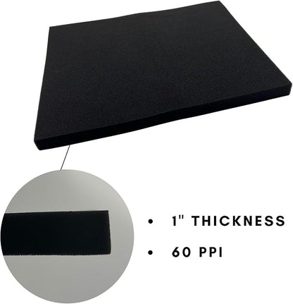 Air Filter Foam Material 15" x 12" x 1" - Image 4