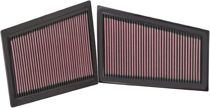 K&N Engine Air Filter: Increase Power & Acceleration, Washable Replacement Car by KNEngineeringInc