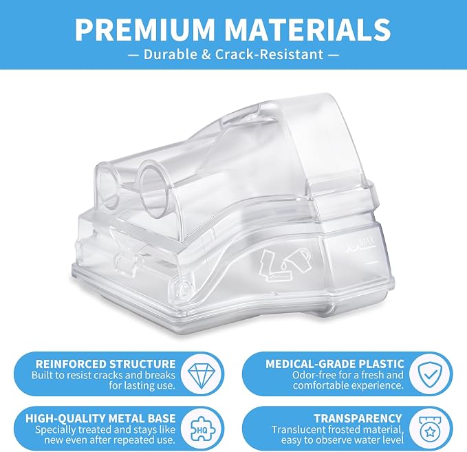 Replacement Water Chamber for ResMed AirSense 10, 380ml Water Tub - Image 5