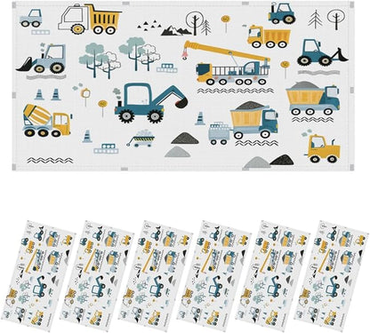 6 Pcs Fluorescent Light Covers for Ceiling Lights Construction Vehicles by Unknown
