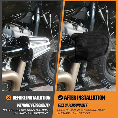 Air Filter Rain Sock Cover Dustproof Waterproof Fit - Image 4