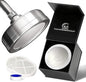 AquaHomeGroup Luxury Filtered Shower Head 2 Cartridges Vitamin C+E+A + 5 Shower by Aquahomegroup