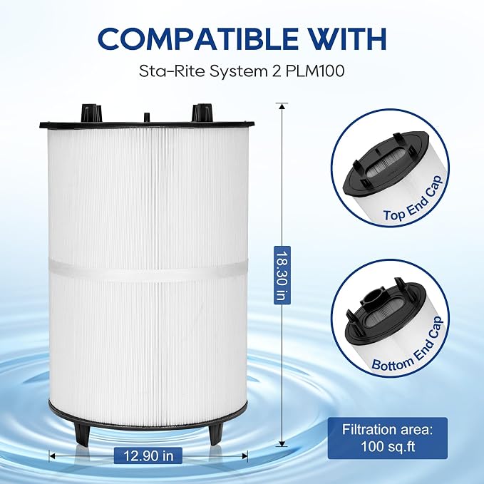 Miory 27002-0100S Pool Fliter Cartridges, Replacement - Image 2
