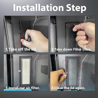 2 Pack HEPA 13 Activated Carbon Air Filter - Image 7