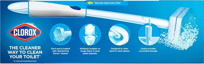 Clorox ToiletWand Toilet Bowl Cleaner- Toilet Brush, Storage Caddy and 6 - Image 12