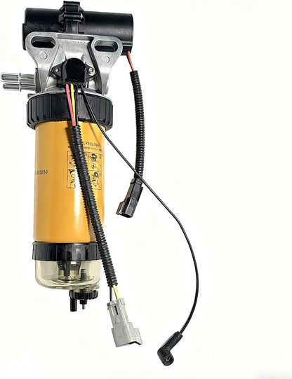 12V Fuel Lift Pump & Fuel Filter Assembly 333/C3351 320/A7046 320/A7087 by Unknown