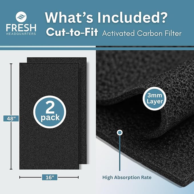 Activated Carbon Filter Pad - Image 2