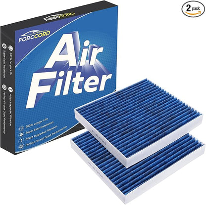 2-PACK HEPA Cabin Air Filter Fits by Forccord