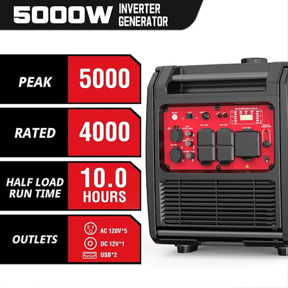 PowerSmart 5000-Watt Portable Inverter Generator - Image 2