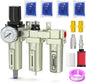 Industrial Grade 3-Stage Air Drying System, 1/2" NPT by BOGERDACK