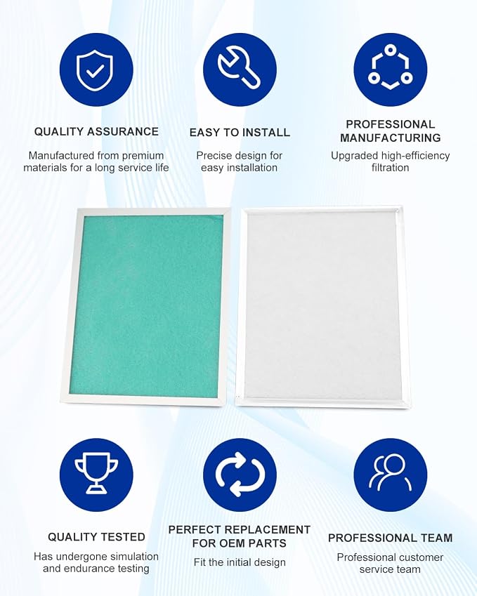 2PCS SV66133 MERV-8 HEPA Filter Fit - Image 3