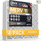 BNX TruFilter 24x24x1 Air Filter MERV 11 by BNX
