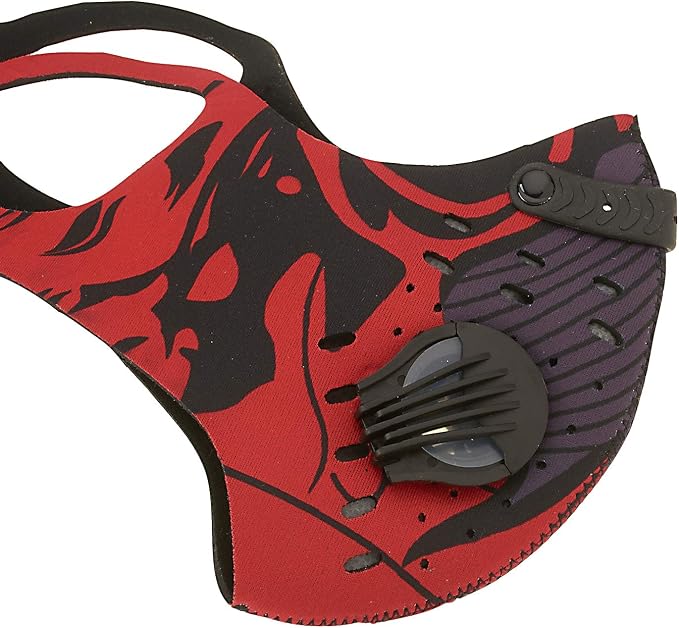 ASA TECHMED Reusable Dual Air Breathing Valve Face Mask Cover by ASATECHMED