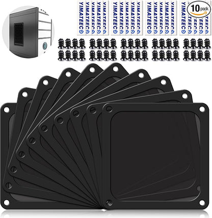 Dust Filter PC 140mm for Computer Cooler/PSU/Routers Nylon 80 Mesh, Magnetic by YIMATEECO