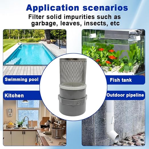 3" Stainless Steel Filter DN80 Suction Strainers Used to Remove Debris and - Image 6