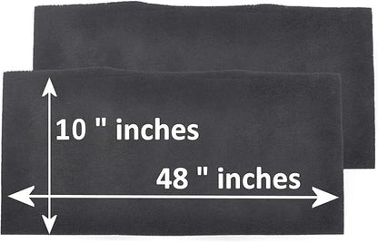 Breathe Naturally Universal 10x48 Cut-to-Fit Activated Carbon Filter Charcoal - Image 2