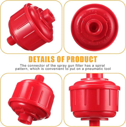 10 Pcs Mini Disposable Water and Air Filters Disposable Spray Gun Filter - Image 3