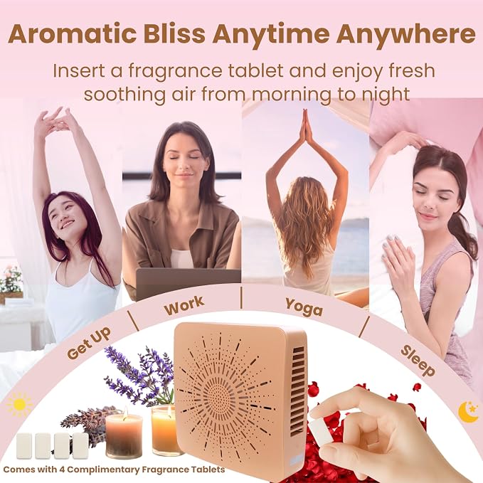 4-in-1 Portable Air Purifier HEPA Filter, Ionizer & Mini Fan – USB-C Desktop - Image 4