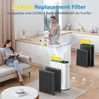2 Pack HAP602 Replacement Filter Compatible - Image 2