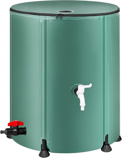 Collapsible Rain Barrel Water Storage Containers-53 Gallon Portable Rainwater by Unknown