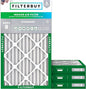 Filterbuy 14x30x2 Air Filter MERV 8 Essential Dust & Allergy Defense, by Filterbuy