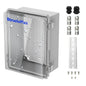 Outdoor Electrical Junction Box | IP67 Waterproof | Resistant ABS Material by StructoMax