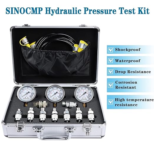SINOCMP Hydraulic Pressure Test Kit - Image 3