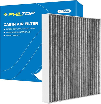 PHILTOP ACF047 Premium Cabin Air Filter, Replacement by PHILTOP