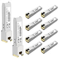 OPSTRAN 1000BASE-T SFP RJ45 Copper Transceiver Module Compatible with Dell Force10 GP-SFP2-1T SFP-1G-T 310-7225 407-BBOS 100m Cat5e/6 10 Pack