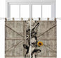 Funny Farm Animals Bedroom Curtains 63 Inch Length, Window Curtains Tab Top by Unknown