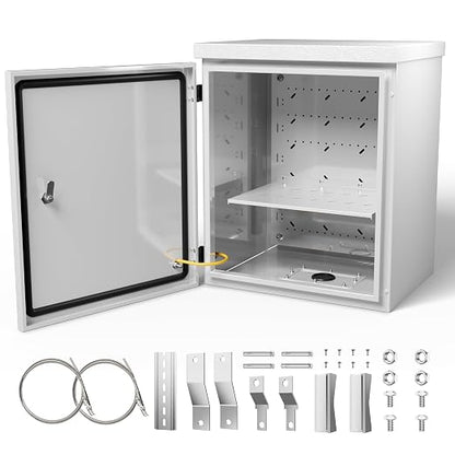 Steel Electrical Box, IP67 Waterproof & Rust-Resistant, Outdoor/Indoor by StructoMax
