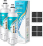 ICEPURE Alkaline ADQ36006101 Refrigerator Water Filter and Air Filter by ICEPURE