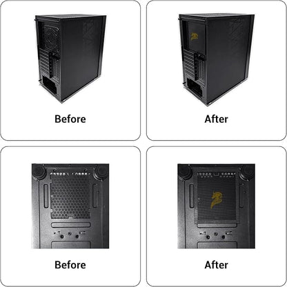 Dust Filter PC 90mm for Computer Cooler/PSU/Routers PVC 50 Mesh, Magnetic Frame - Image 7