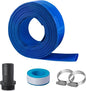 Eastrans 1 1/2 in x 100 ft Pool Backwash Hose Kit by EASTRANS