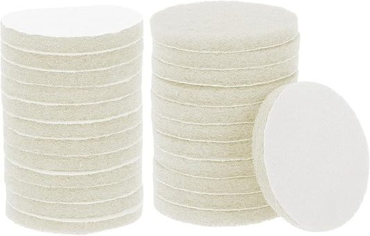 HARFINGTON 24pcs Scrubber Scouring Pads 450 Grits 4 Inch Drill Power Brush Hoop by HARFINGTON