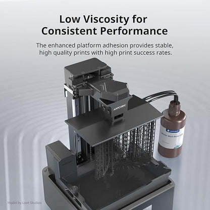 ANYCUBIC Water Washable 3D Printer Resin 2.0, 405nm High Precision UV-Curing 3D - Image 7
