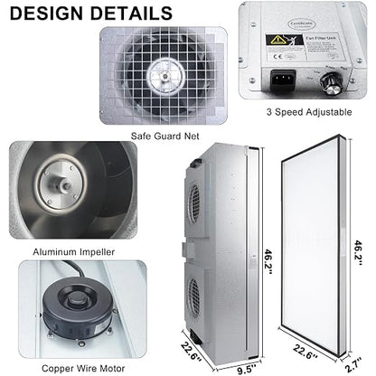 Fan Filter Unit Laminar-Flow-Hood Yzzwer - Image 4