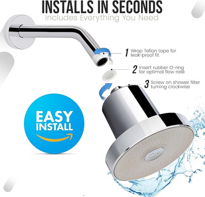 Filtered Shower Head with Water Softener - Image 7