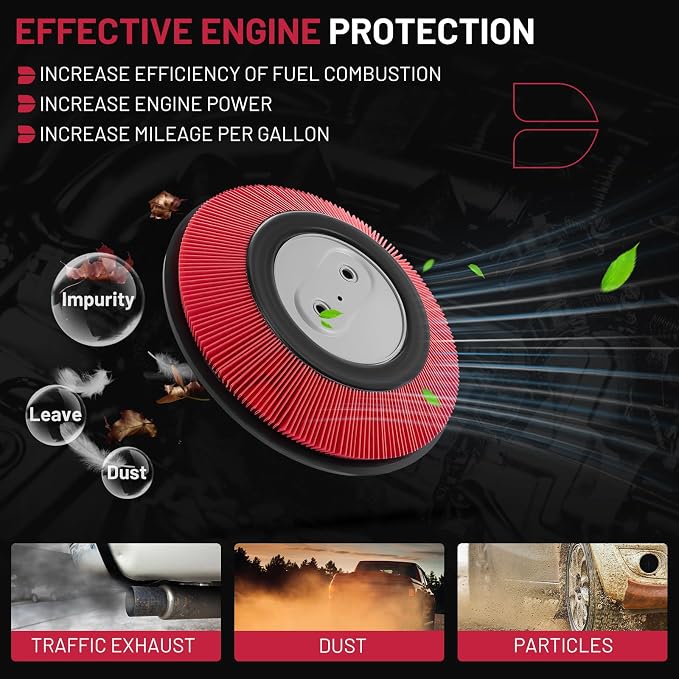 BDFHYK CA6850 Engine Air Filter Compatible - Image 3