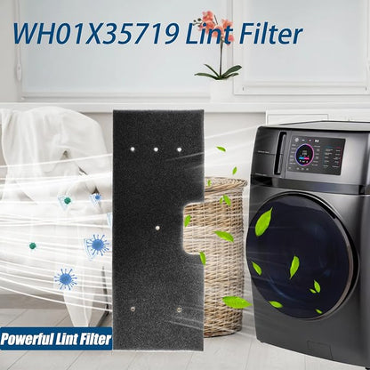 WH01X35719 Lint Filter, WH01X35719 Washer Dryer Filter Sponge Compatible - Image 4