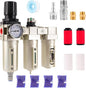 1/2" NPT Industrial Grade 3 Stage Air Compressor Drying System, 0-240 PSI by Unknown