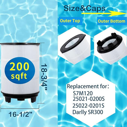 S7M120 System 3 Outer Pool Filter Compatible - Image 2