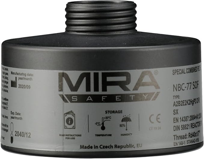 MIRA SAFETY M Gas Mask Filter by MIRASafety