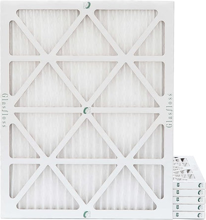 Glasfloss 14x20x1 MERV 10 Pleated Air Filters Box of 6. Actual Size: 13-1/2 x by Glasfloss