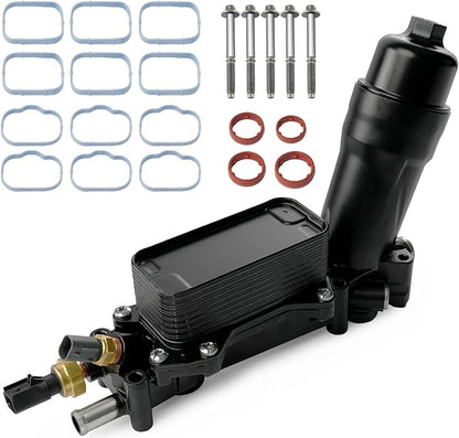 Upgrade Aluminum Engine Oil Cooler Oil Filter Housing by Unknown