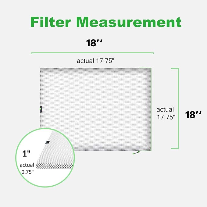 Reair 18x18x1 Air filter, Washable and Reusable Air Filter 18x18x1 - Image 6