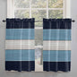 Vintage Country Woodcuts Window Valance Curtains, 2 Panel by IDOWMAT