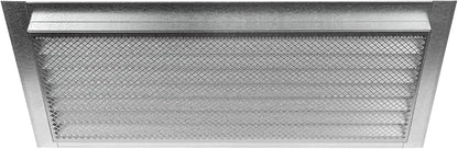 Repa Market 20" x 8" Inch Galvanized Steel Black Soffit Air Vent Cover - Image 9