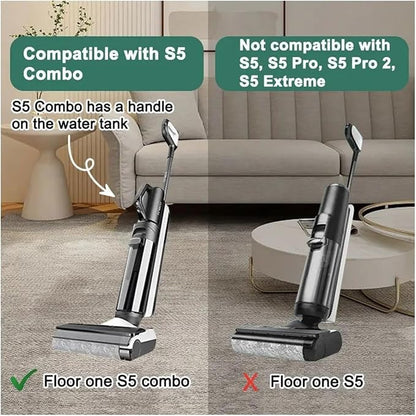 Hand-held Floor Scrubbers Roller Brush Hepa Filter Parts。Compatible - Image 3